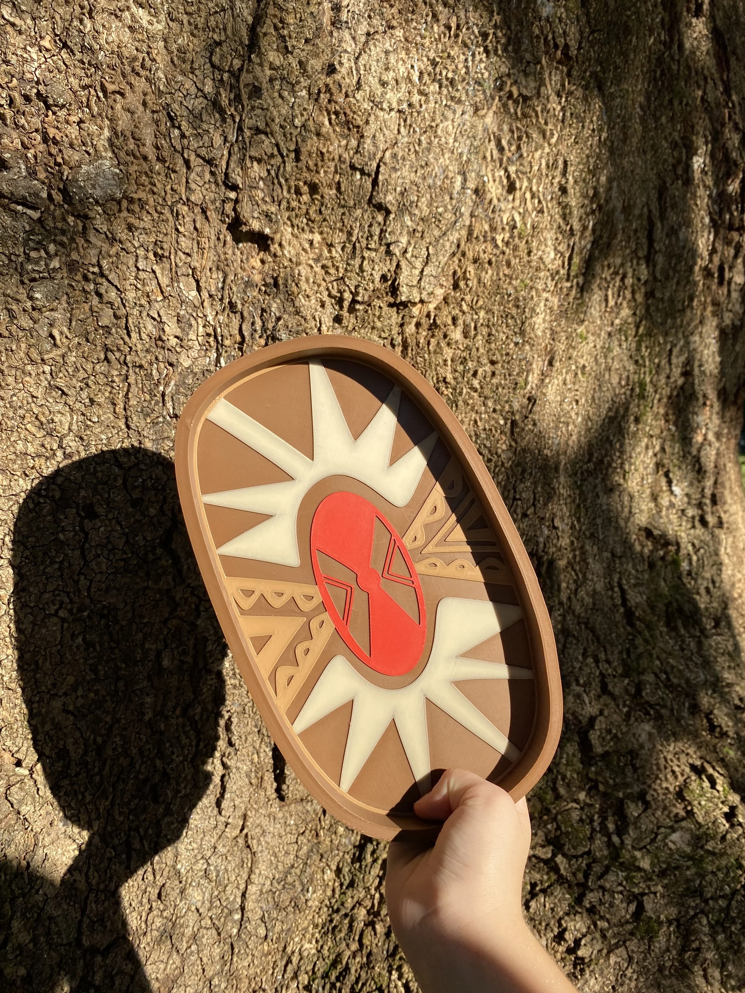 Aboriginal Shield Sensory Tray