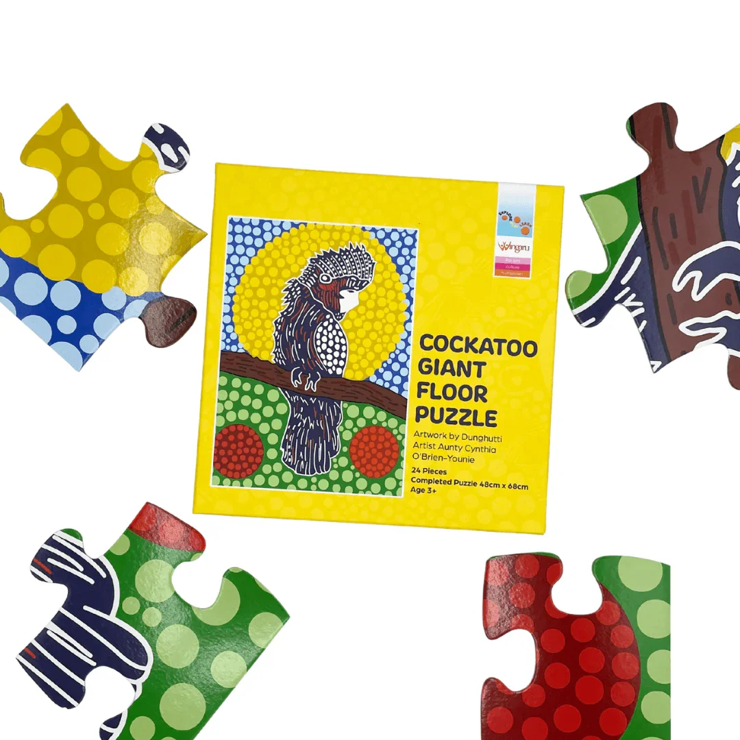 wingaru-aboriginal-artwork-animal-giant-floor-puzzle-cockatoo-styled.webp