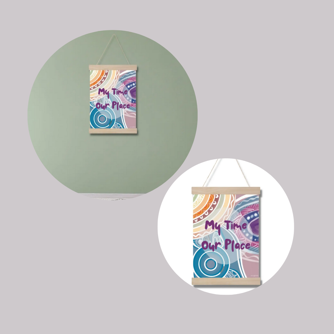 My Time, Our Place Wall Hanging | Awaken