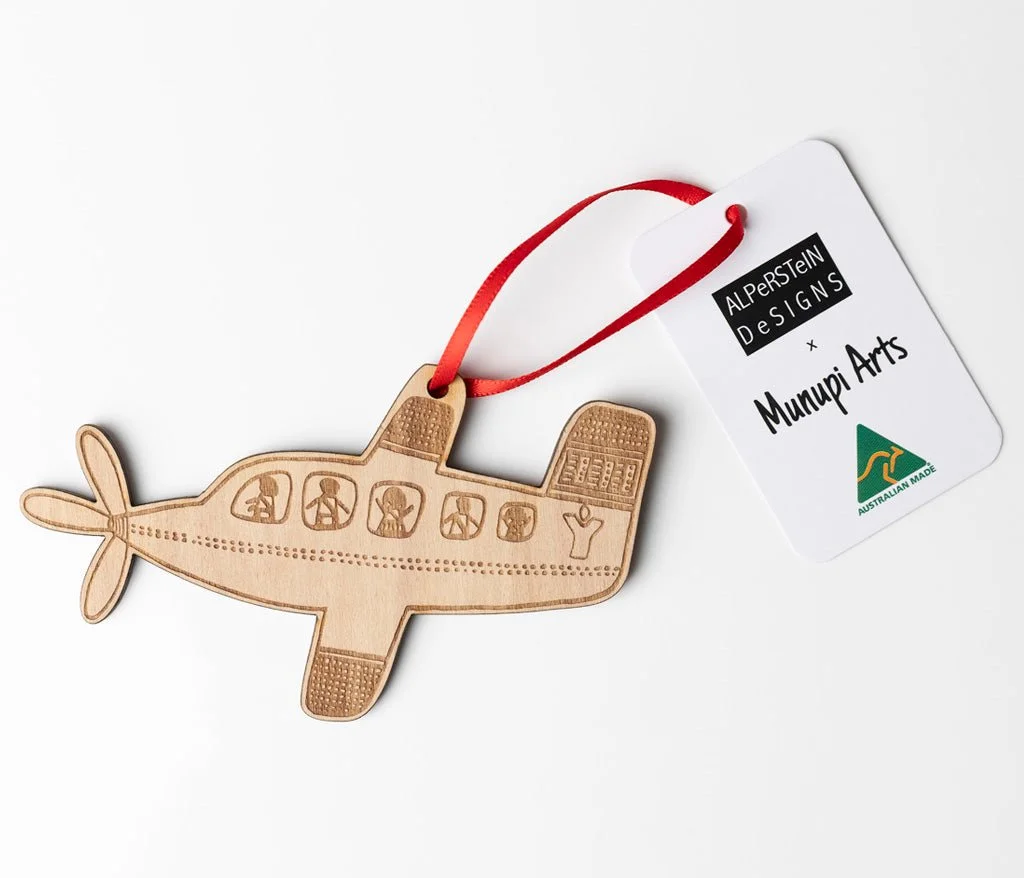 Debbie Coombes Hanging Plane Decoration