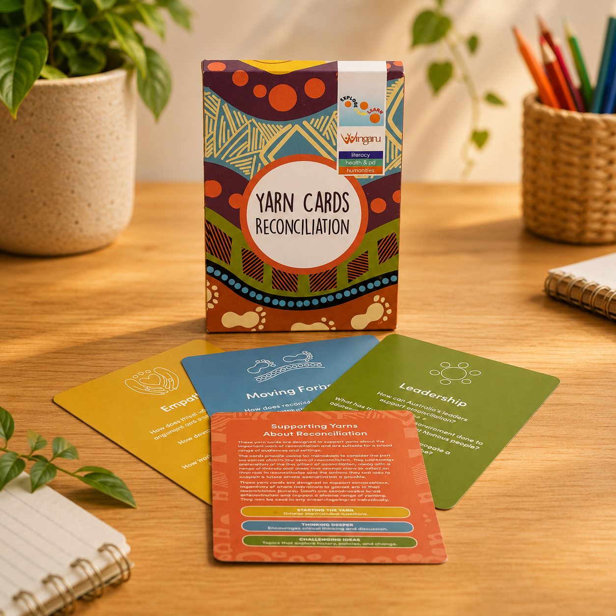Reconciliation Yarn Cards