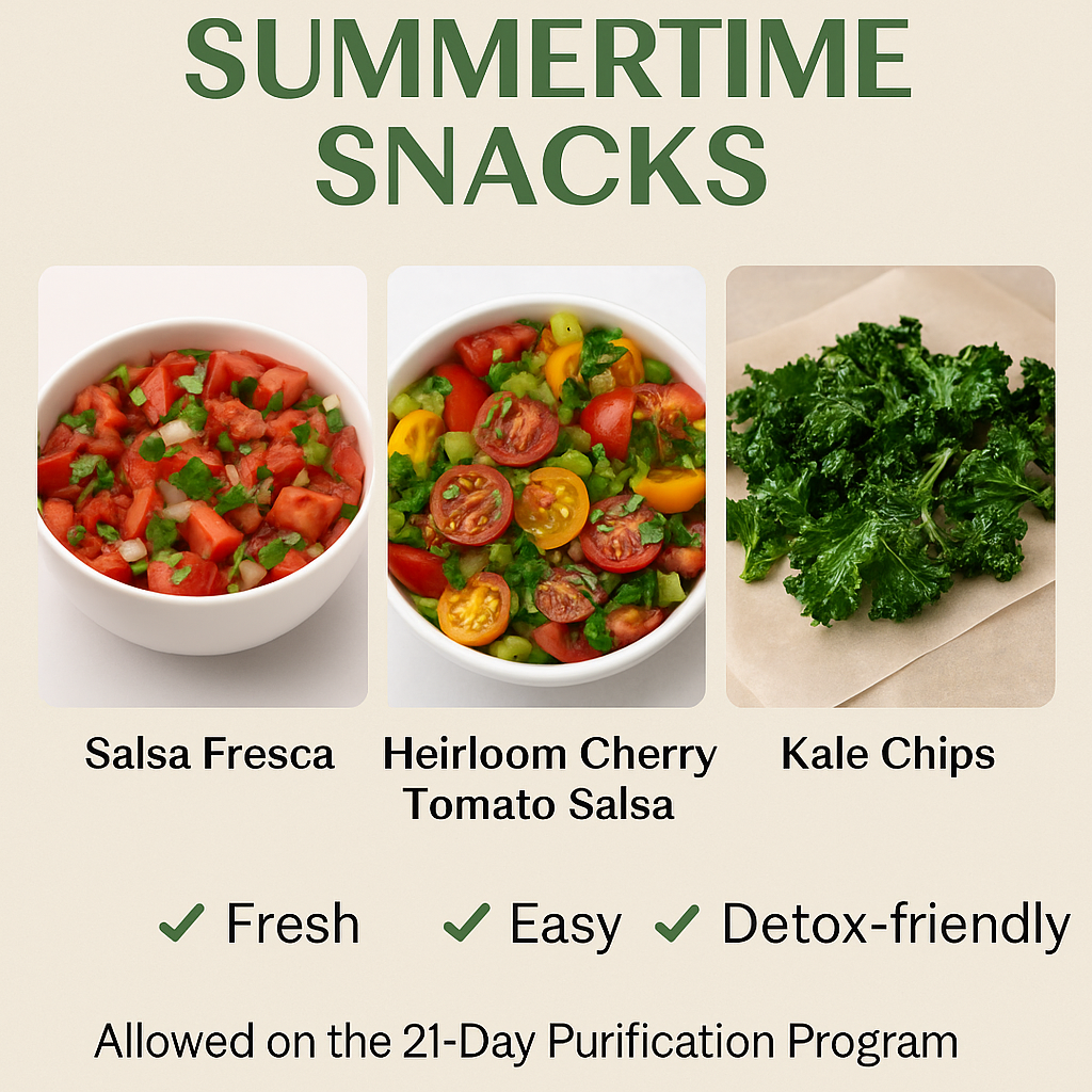 3 Summer Snacks You’ll Love (and They’re Detox-Friendly!)