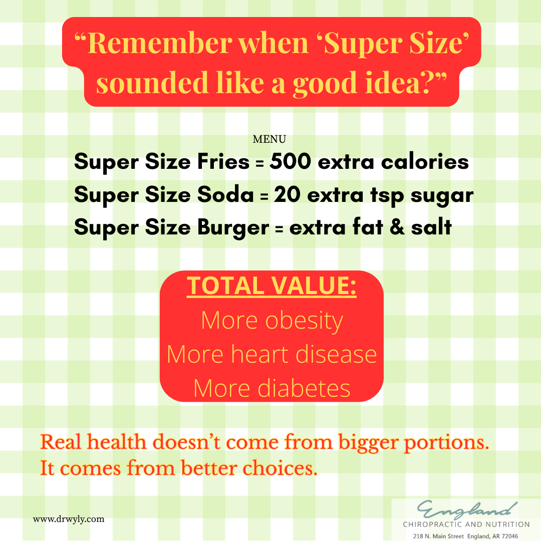 Super Size Me? Really?