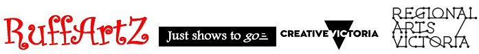 LOGO_RuffArtZ_ShowsToGo_RegionalArtsVic_CreativeVic.png