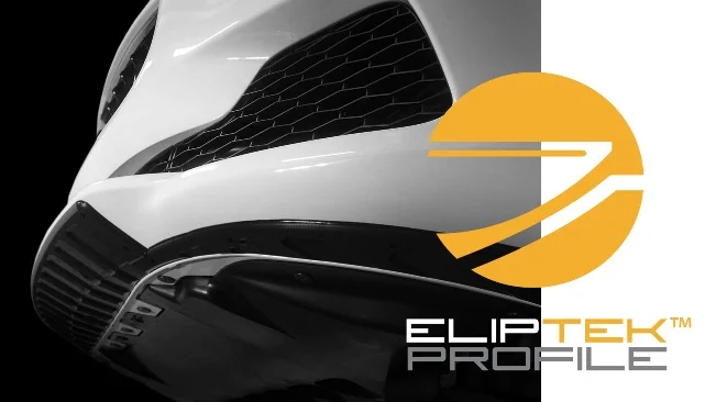 Scrape Armor's patent-pending ElipTek edges are angled to help eliminate hard edges which can catch and pull on unseen obstacles. ElipTek protects your bumper when reversing off an obstacle that has made contact with your vehicle's front end.