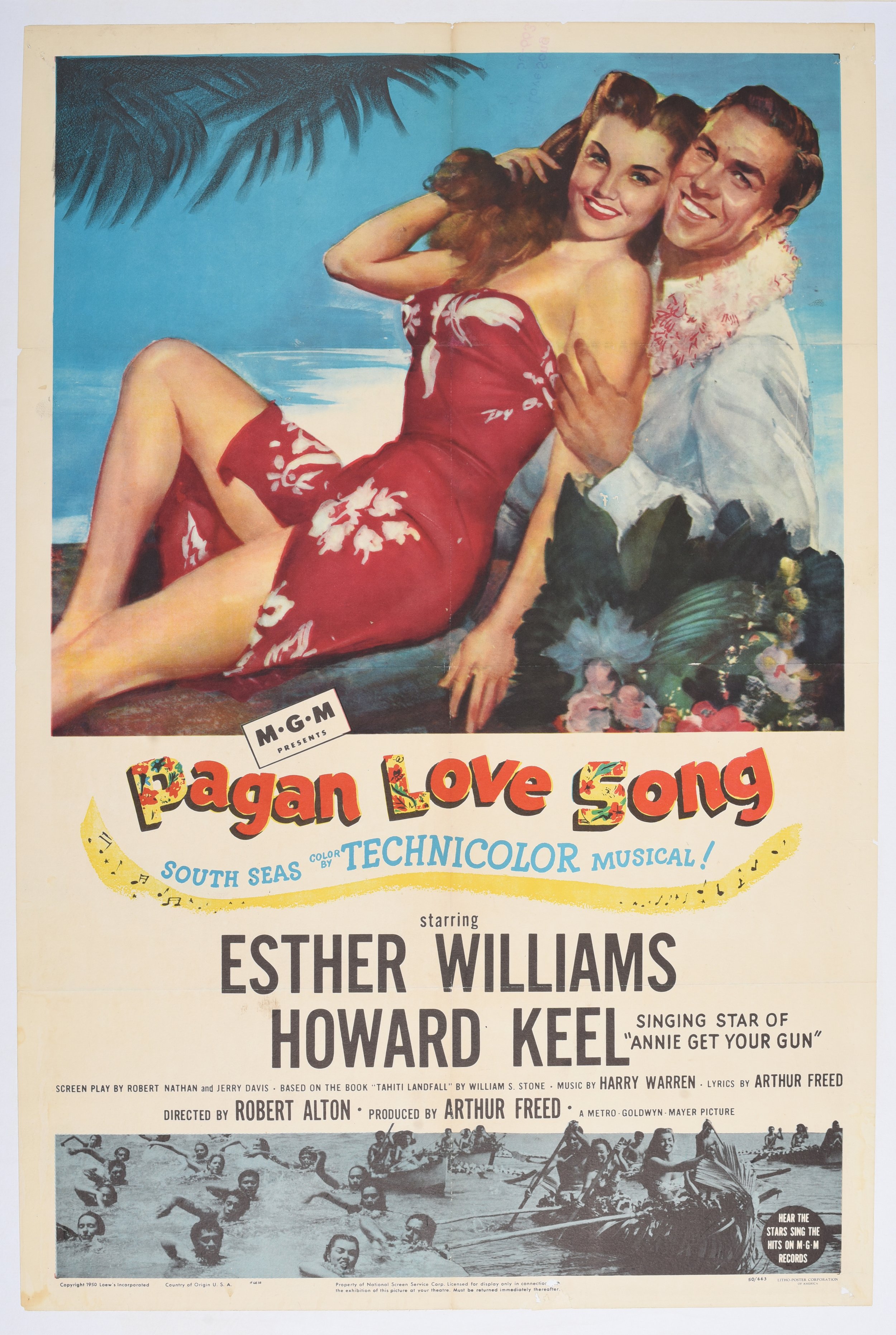 Pagan Love Song - 1950