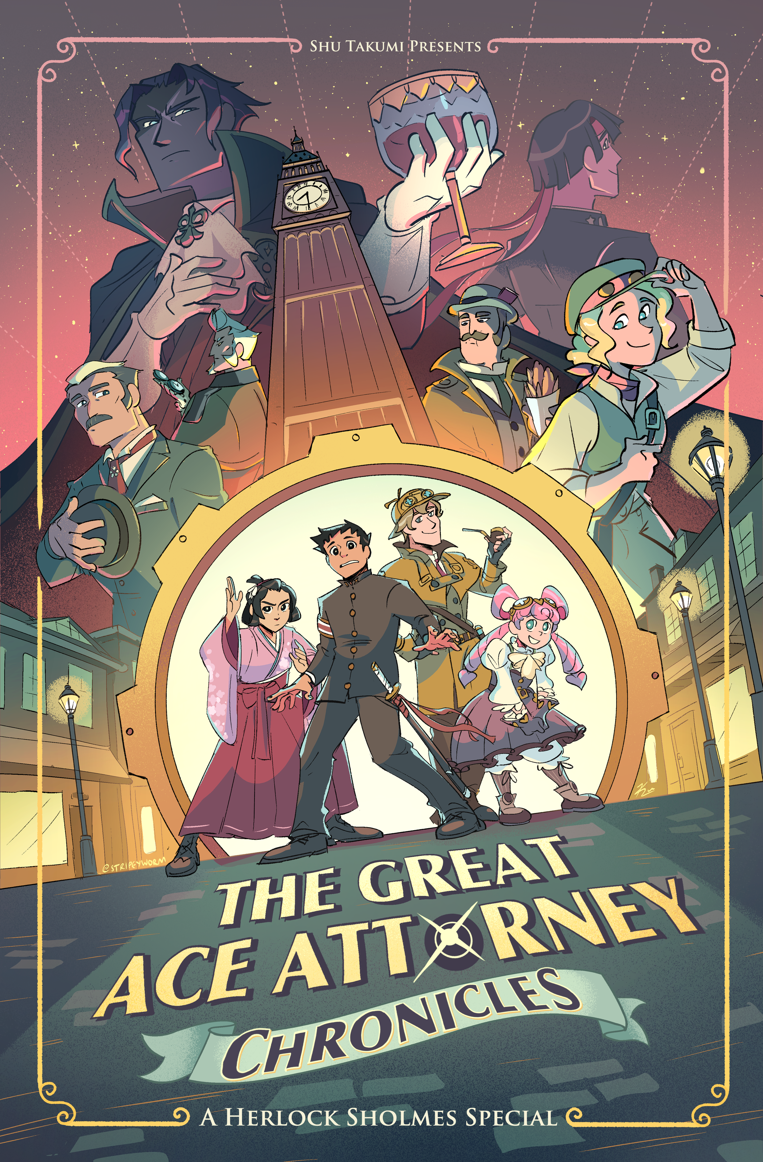The Great Ace Attorney - Fanart Poster