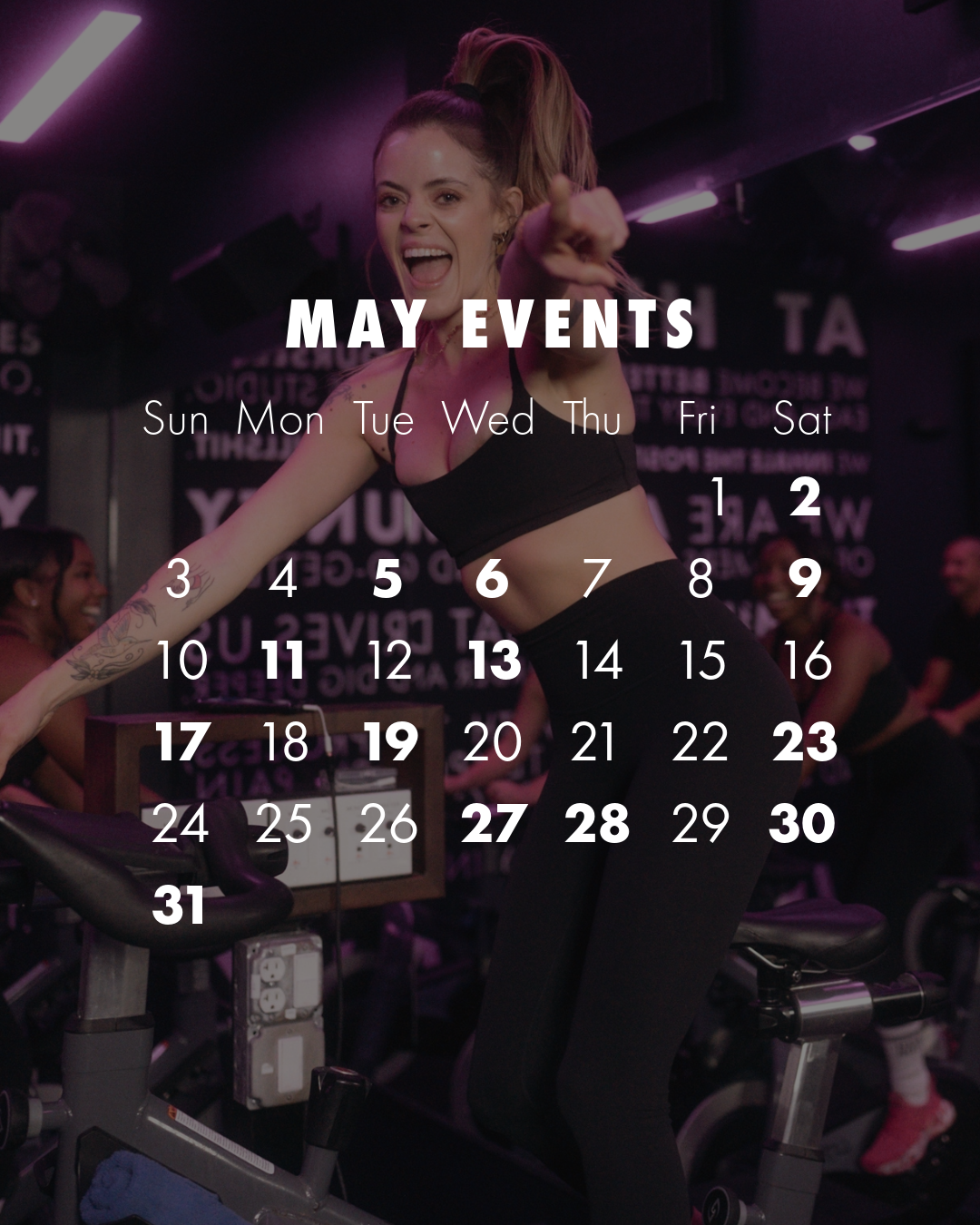 May Events at High Ride Cycle