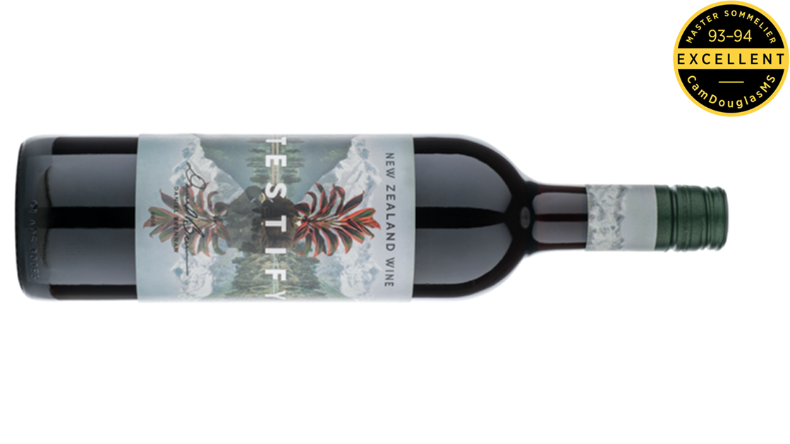 Testify by Daniel Brennan Malbec Merlot 2018 Gimblett Gravels, Hawkes Bay