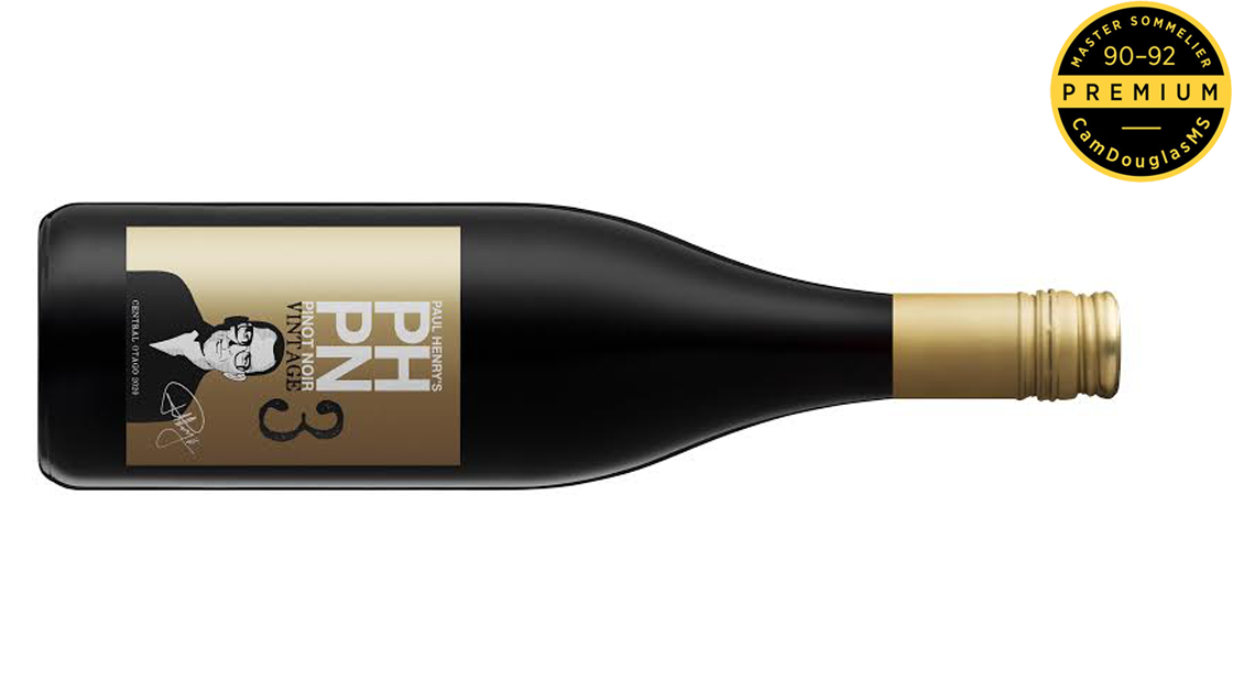 Paul Henry's PHPN Pinot Noir Vintage 3, 2020, Central Otago