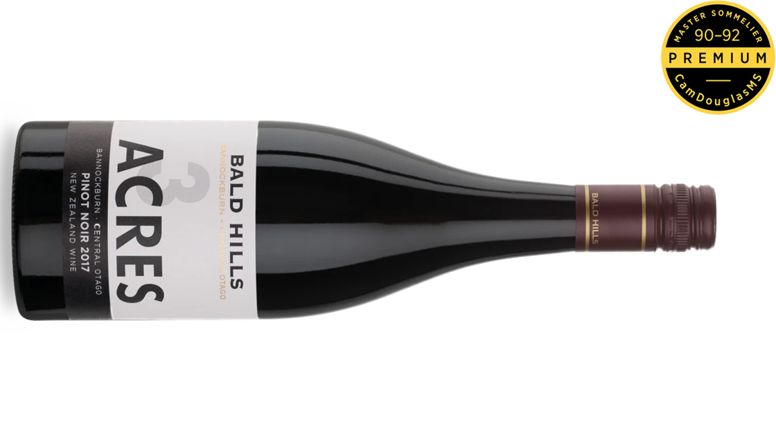 Bald Hills 3 Acres Pinot Noir 2018, Bannockburn, Central Otago