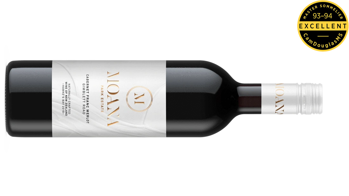 Moana Park Estate Merlot Cabernet Franc 2019, Gimblett Road, Hawkes Bay