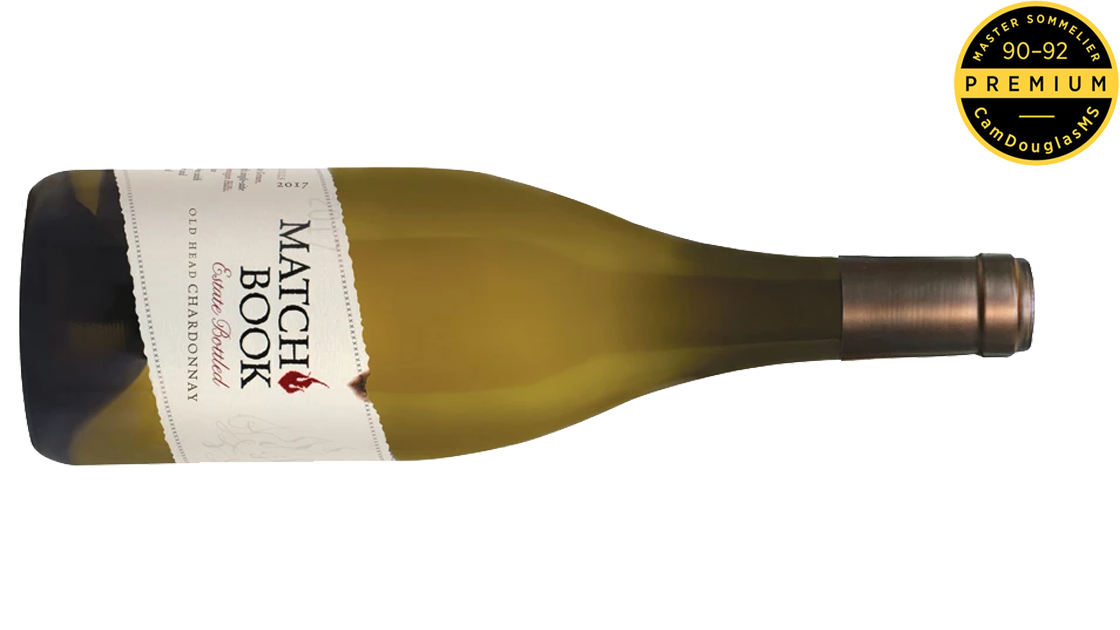 Match Book Estate Old Head Chardonnay 2019, Dunnigan Hills, California, USA
