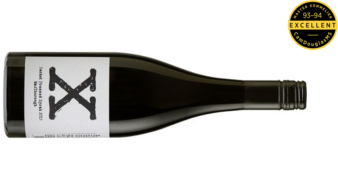 X Wines 'Basket Pressed' Syrah 2019, Marlborough