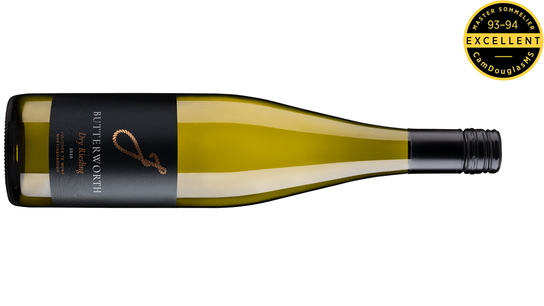 Butterworth Dry Riesling 2020, Te Muna, Martinborough