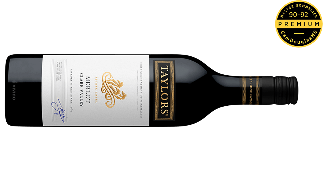 Taylor's Merlot 2018, Clare Valley, South Australia