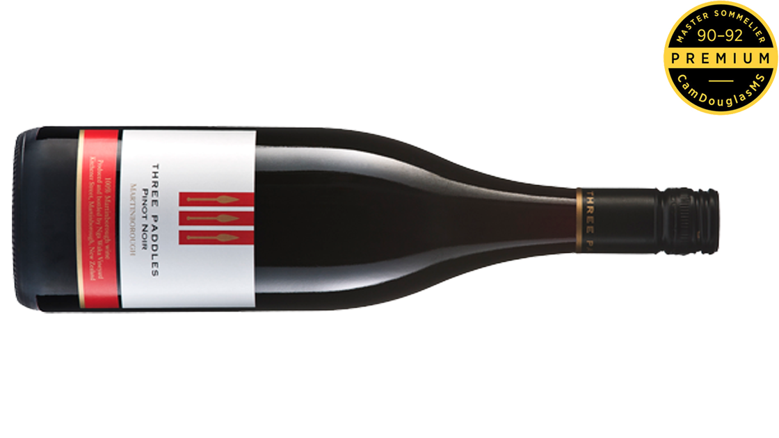 Three Paddles Pinot Noir 2019, Martinborough