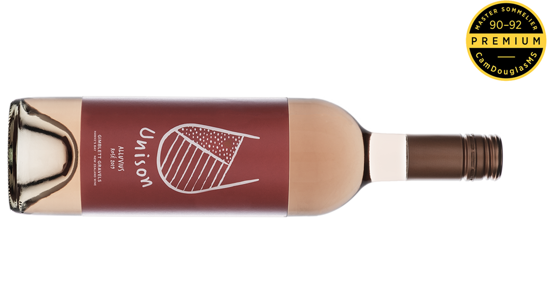 Unison Alluvius Rosé 2020, Gimblett Gravels, Hawkes Bay