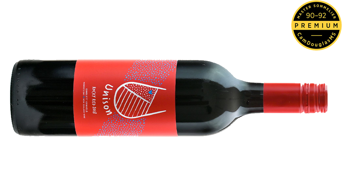 Unison Rocky Red 2018, Gimblett Gravels, Hawkes Bay