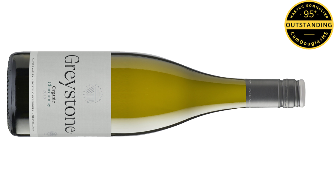 Greystone 'Organic' Chardonnay 2019, Waipara Valley, North Canterbury