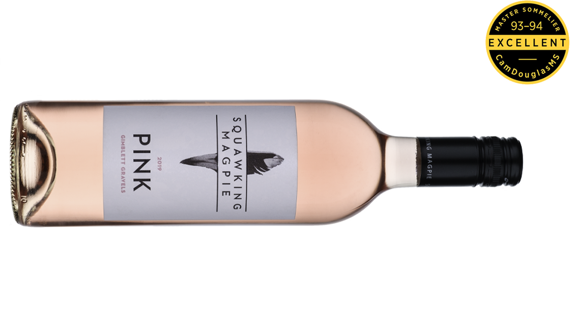Squawking Magpie Pink 2019, Gimblett Gravels, Hawkes Bay