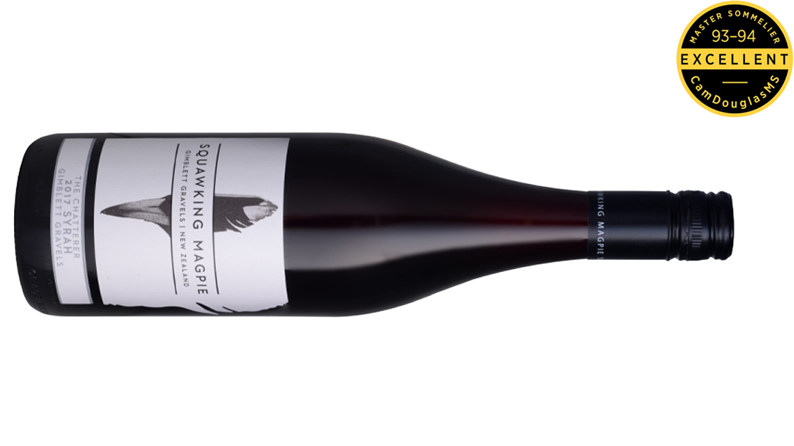 Squawking Magpie The Chatterer Syrah 2020, Gimblett Gravels, Hawkes Bay