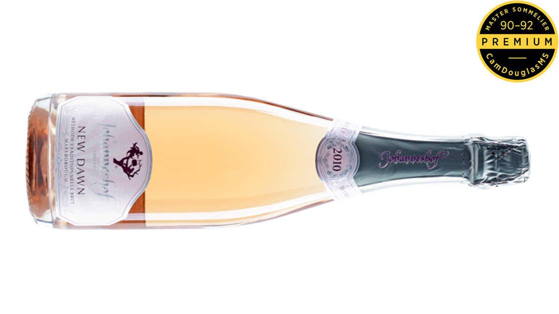 Johanneshof Cellars New Dawn Rosé 2010 Methode Traditionnelle Brut, Marlborough
