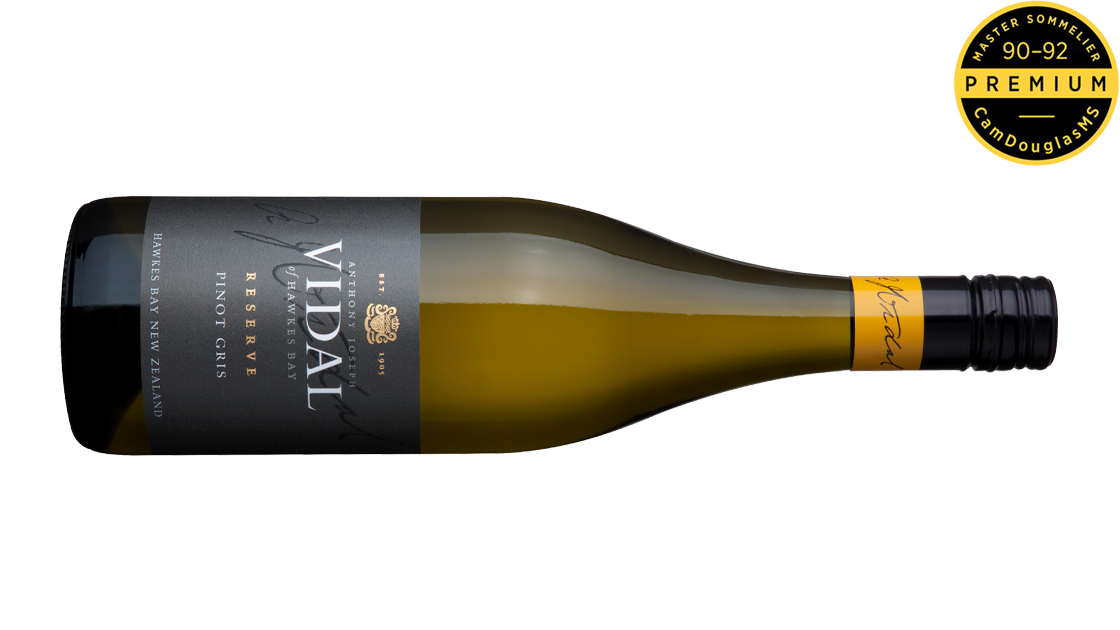 Vidal Reserve Pinot Gris 2020, Hawkes Bay