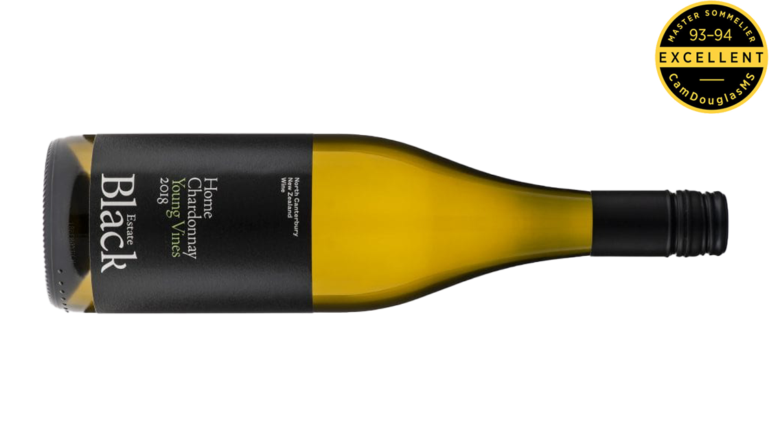 Black Estate Young Vines Home Chardonnay  2020, North Canterbury