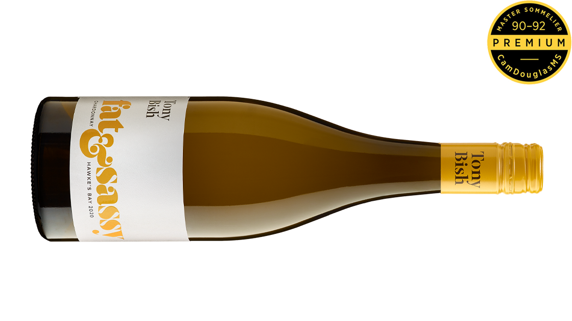 Tony Bish Fat &amp; Sassy Chardonnay 2020, Hawkes Bay