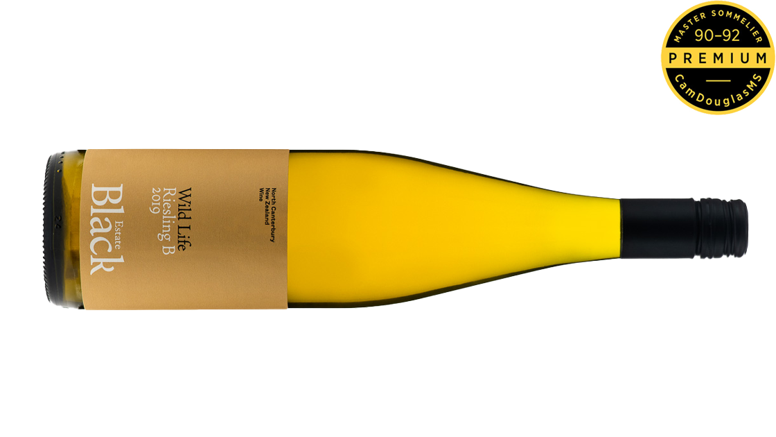 Black Estate 'Wild Life' Riesling B 2019, North Canterbury