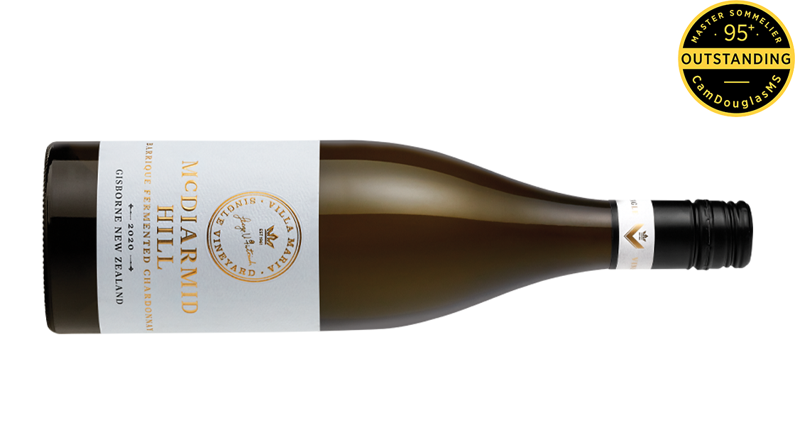 Villa Maria Single Vineyard McDiarmid Hill Barrel Fermented Chardonnay 2020, Gisborne