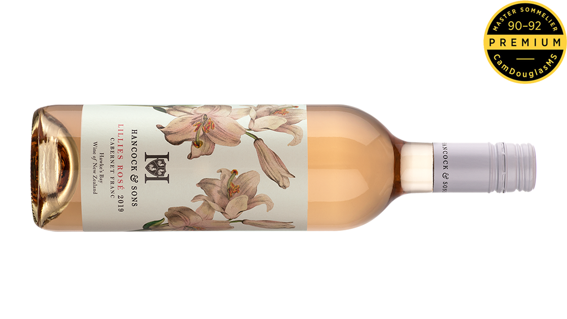 Hancock &amp; Sons Lillies Rosé Cabernet Franc 2019, Hawkes Bay