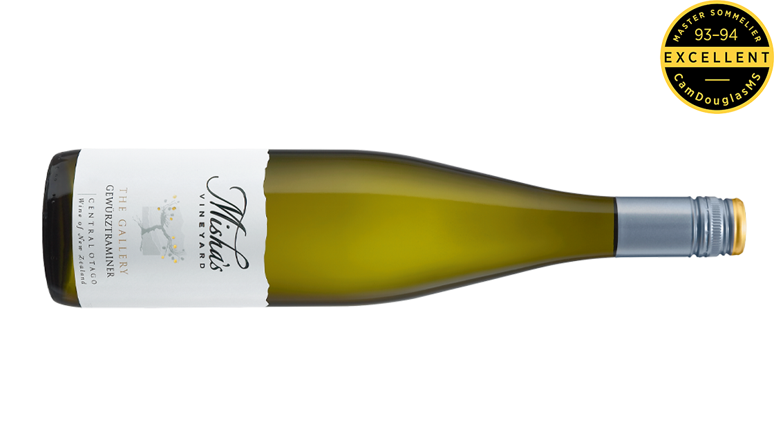 Misha's Vineyard The Gallery Gewürztraminer 2020, Bendigo, Central Otago