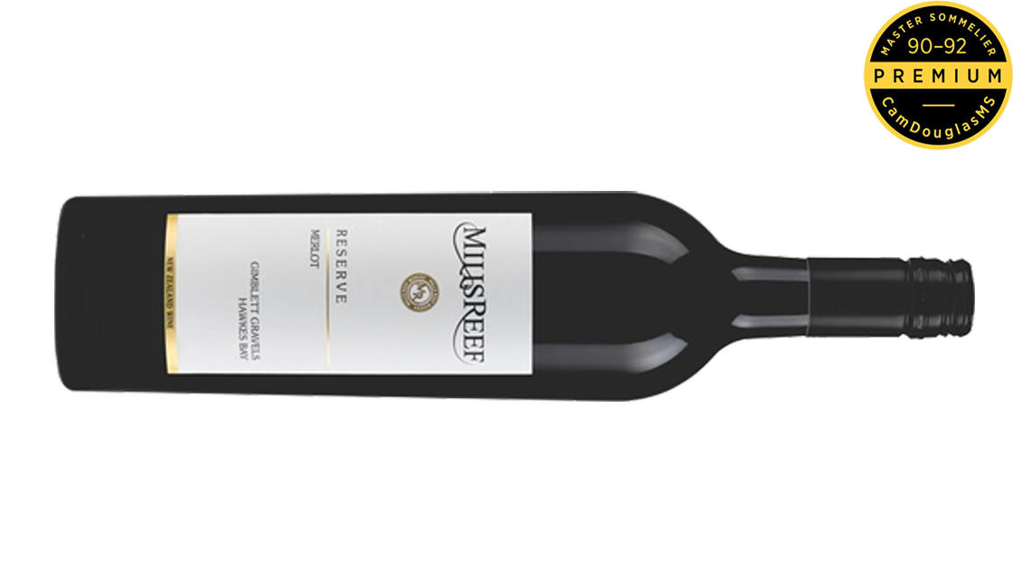 Mills Reef Reserve Merlot 2019, Hawkes Bay