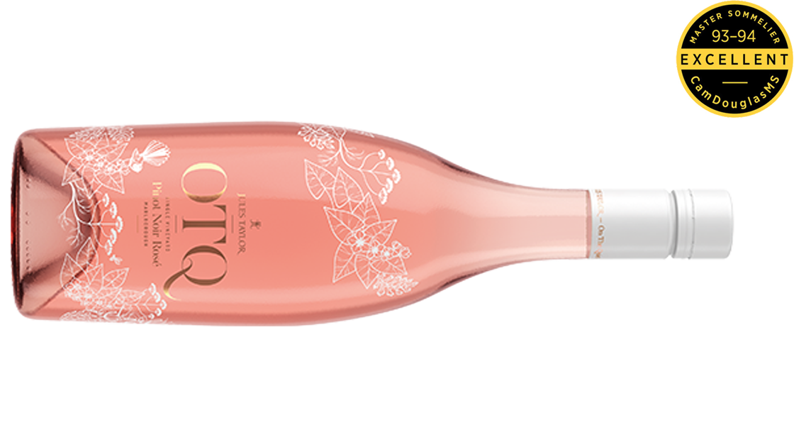 Jules Taylor OTQ Single Vineyard 2021 Pinot Noir Rosé, Anderson Vineyard, Marlborough