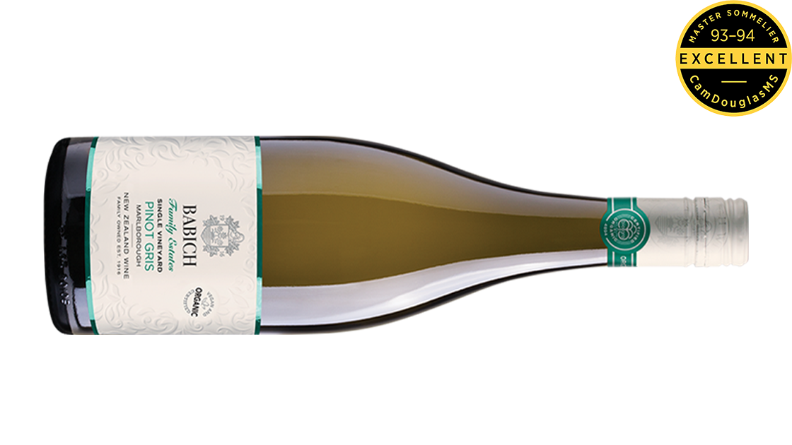 Babich Family Estate Single Vineyard Pinot Gris 2020, Marlborough
