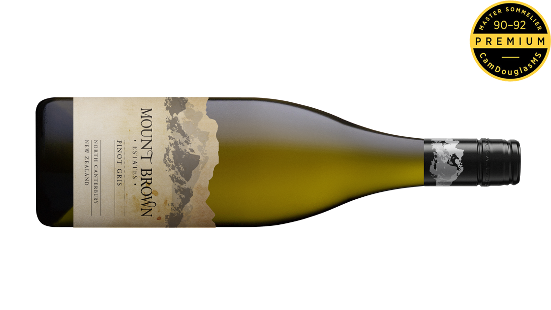 Mount Brown Estates Pinot Gris 2021, North Canterbury