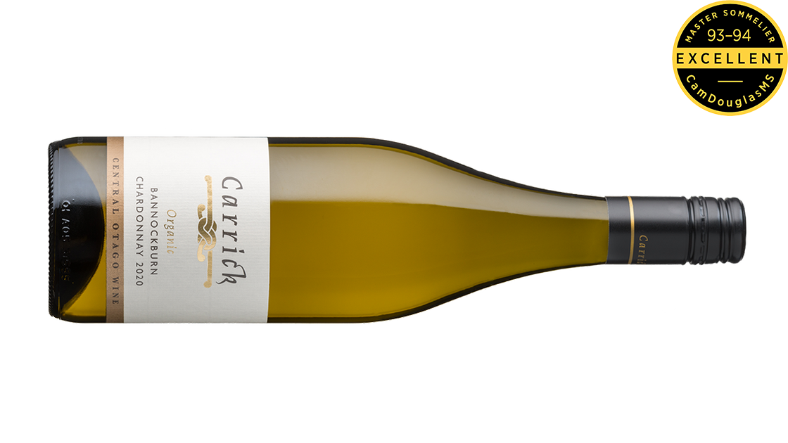 Carrick Organic Chardonnay 2020, Bannockburn, Central Otago