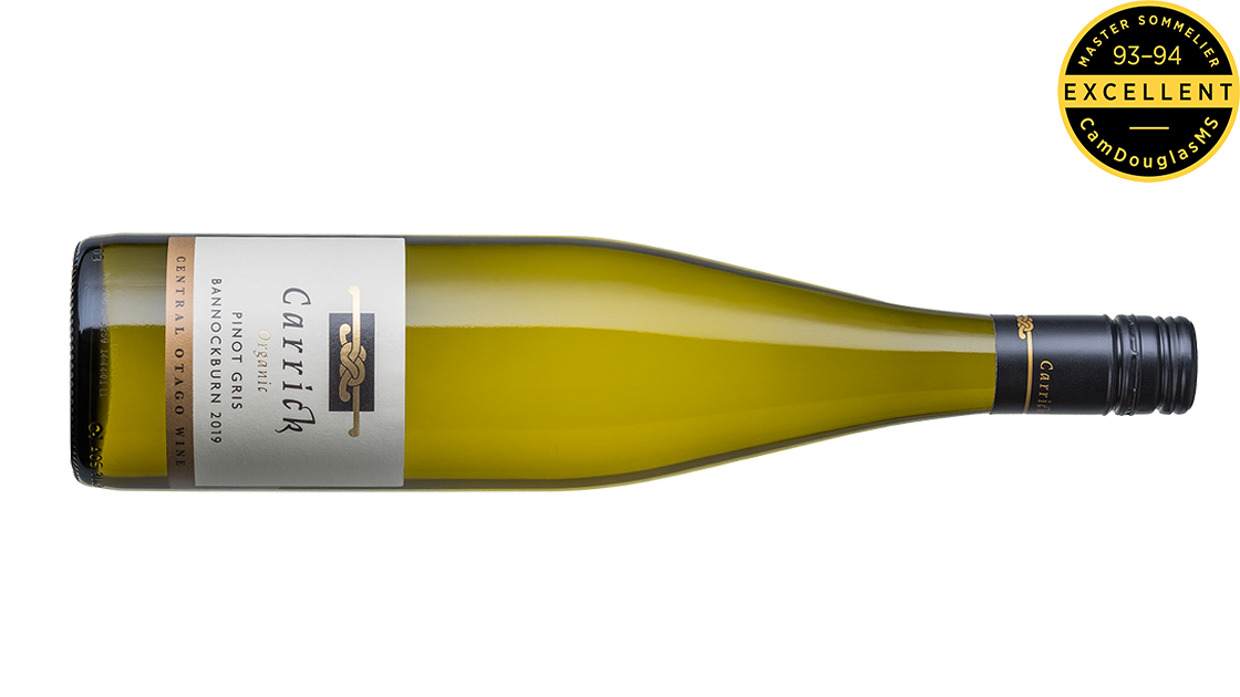 Carrick Organic Pinot Gris 2019, Bannockburn, Central Otago