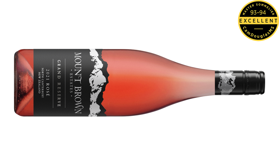 Mount Brown Estates Grand Reserve Rosé 2021, North Canterbury