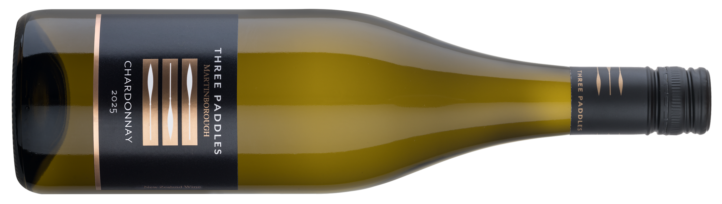 Three Paddles Chardonnay 2025, Martinborough