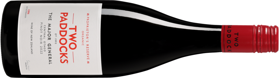 Two Paddocks Proprietor's Reserve 'The Major General' Pinot Noir 2023, Central Otago