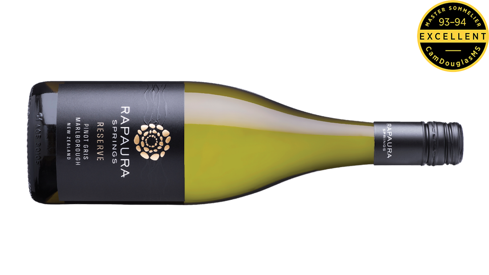 Rapaura Springs Reserve Pinot Gris 2021 Marlborough Cameron Douglas Ms