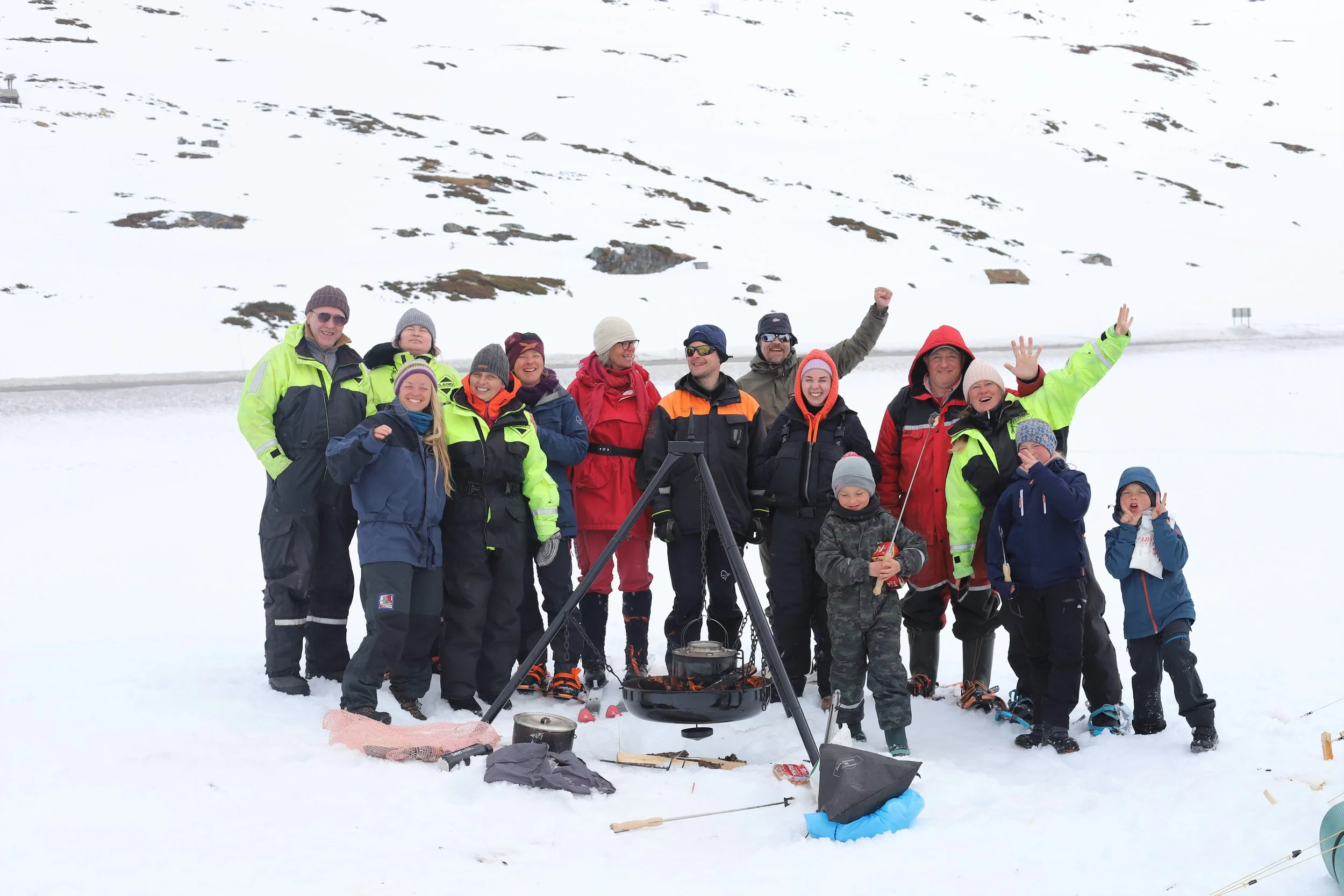 Ingen isfisk, men vellukka dag likevel! 