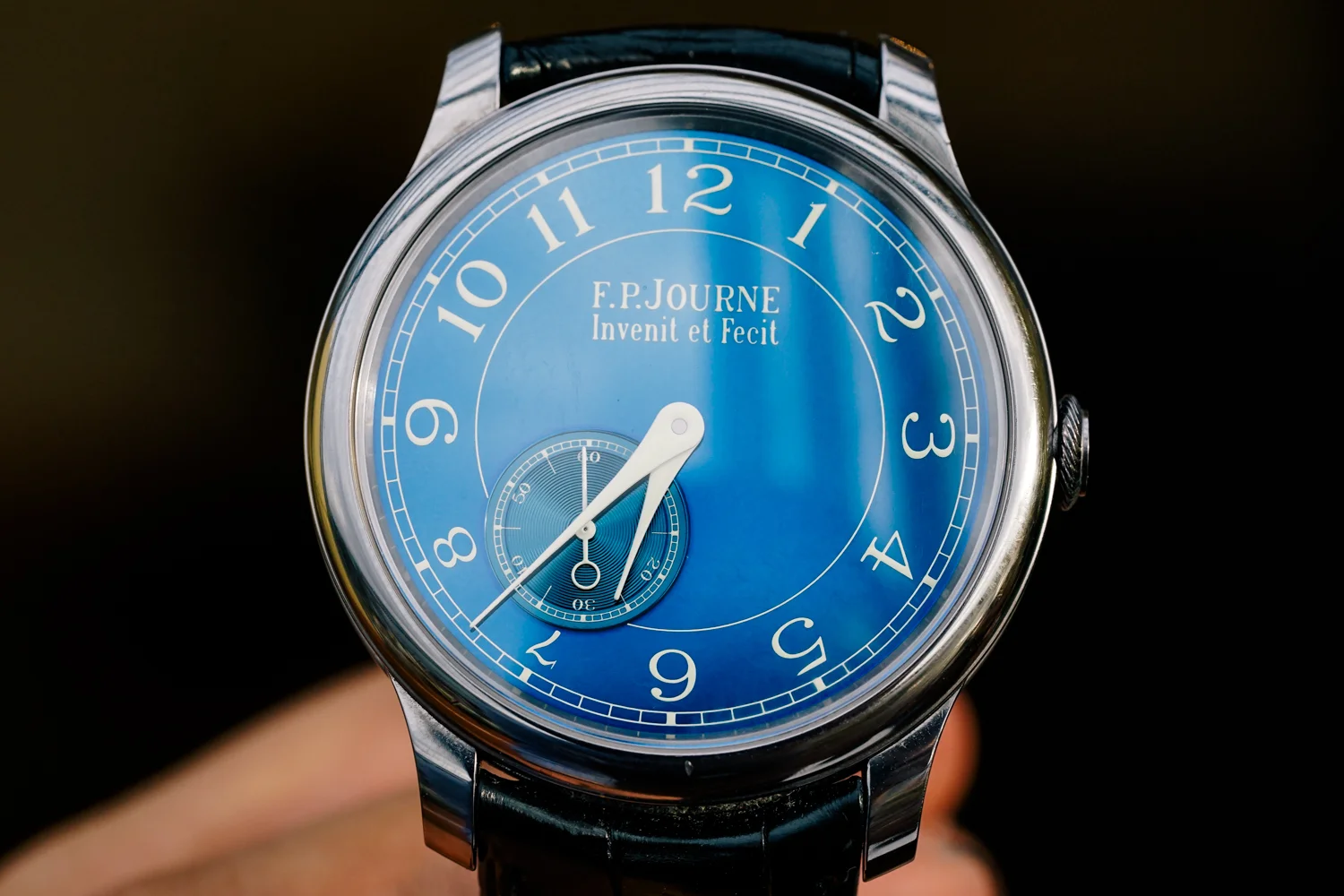 FP Journe Chronometre Bleu