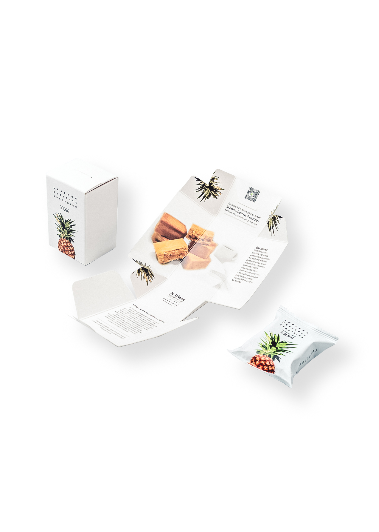 Le Blanc Desserts & Pastries — SNARADESIGN