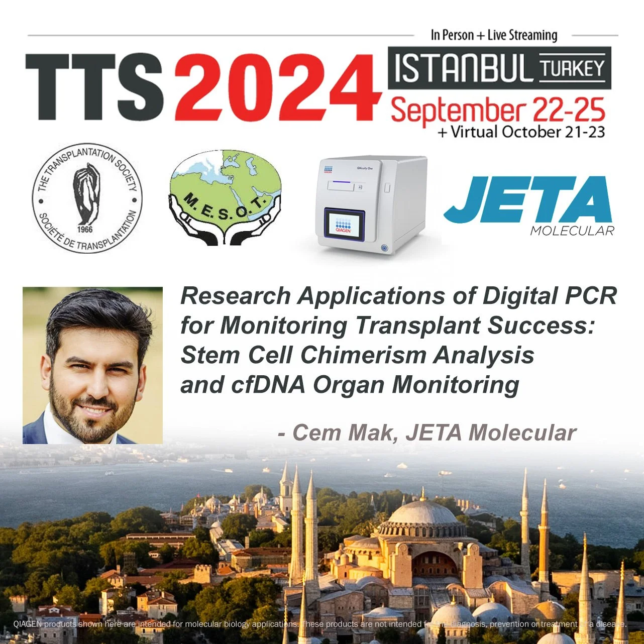Discover Digital PCR at TTS2024 in Istanbul