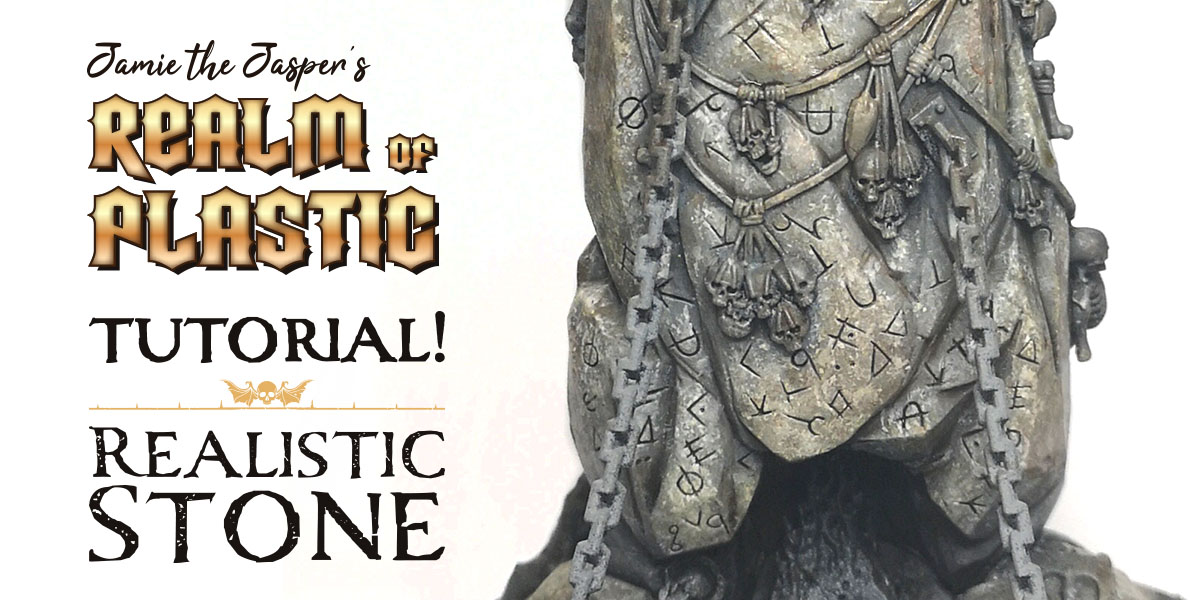 Painting Tutorial: Realistic Stone — Realm of Plastic