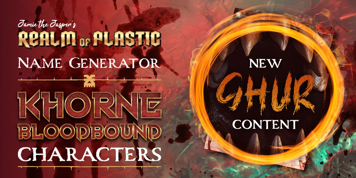 Khorne Bloodbound Character Name Generator Realm Of Plastic